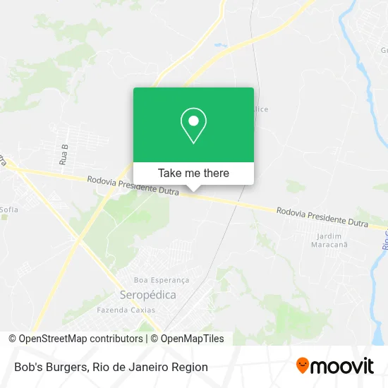 Bob's Burgers map