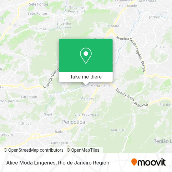 Alice Moda Lingeries map