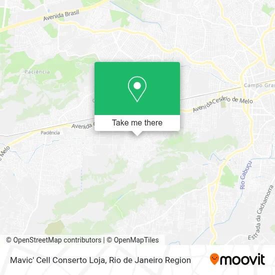 Mavic' Cell Conserto Loja map