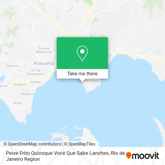Peixe Frito Quiosque Você Que Sabe Lanches map