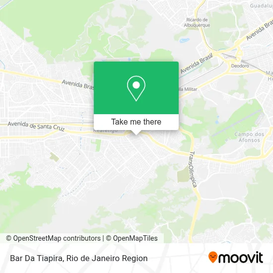 Bar Da Tiapira map
