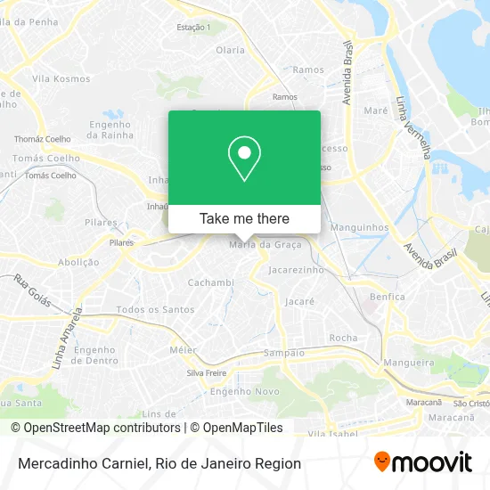 Mercadinho Carniel map
