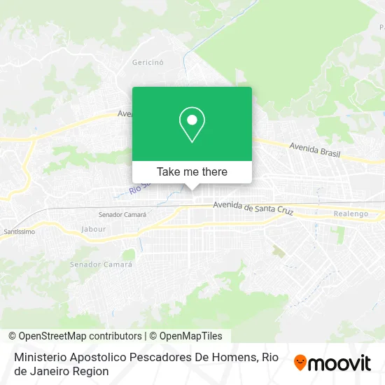 Ministerio Apostolico Pescadores De Homens map