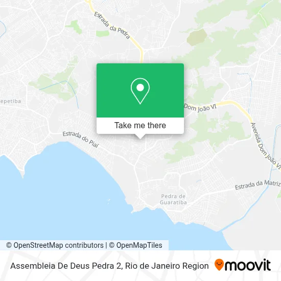 Assembleia De Deus Pedra 2 map