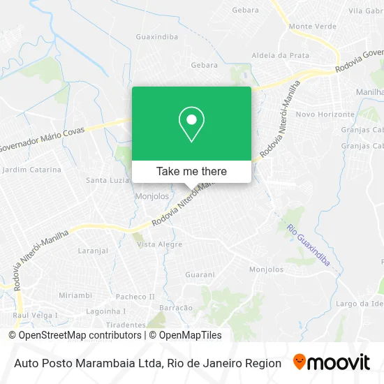 Auto Posto Marambaia Ltda map