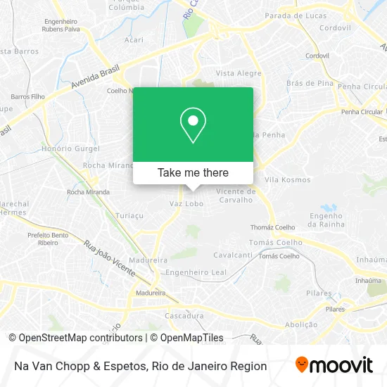 Na Van Chopp & Espetos map