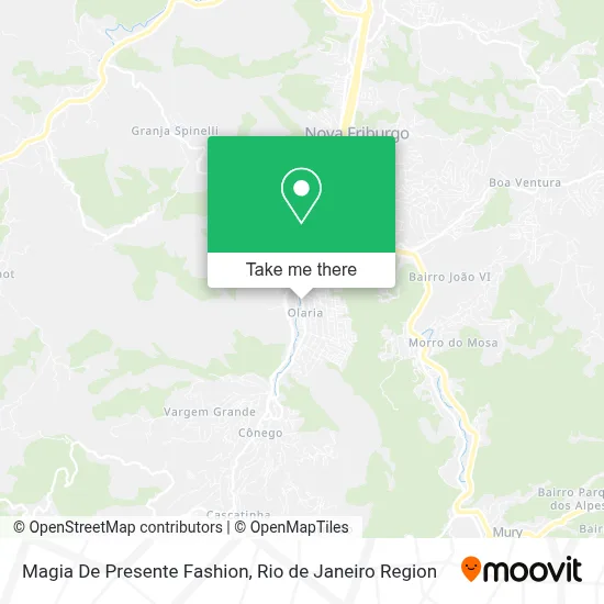 Magia De Presente Fashion map