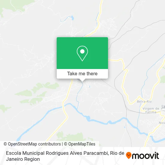 Escola Municipal Rodrigues Alves Paracambi map
