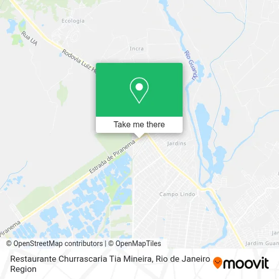 Restaurante Churrascaria Tia Mineira map