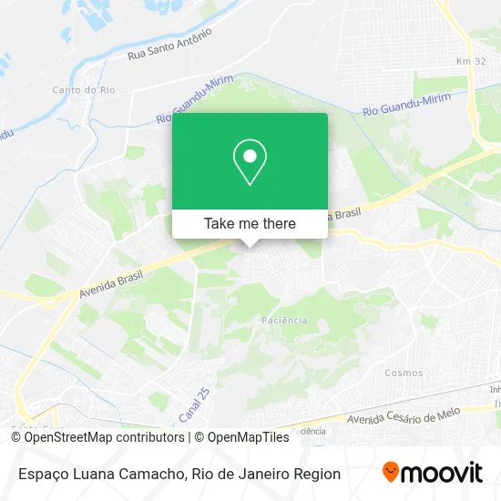 Espaço Luana Camacho map