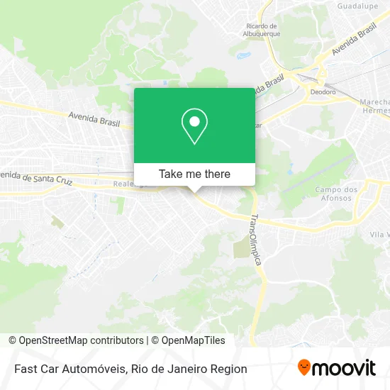 Fast Car Automóveis map