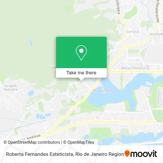 Roberta Fernandes Esteticista map