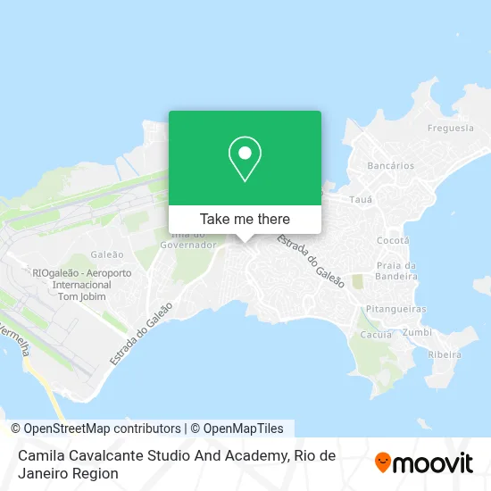 Camila Cavalcante Studio And Academy map