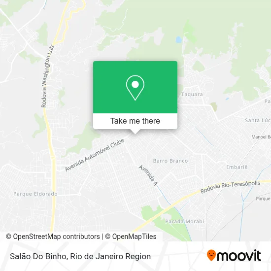 Salão Do Binho map
