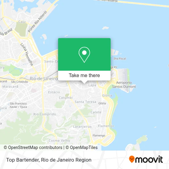 Top Bartender map