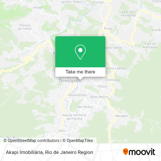 Akapi Imobiliária map