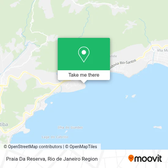 Praia Da Reserva map
