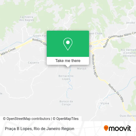 Praça B Lopes map
