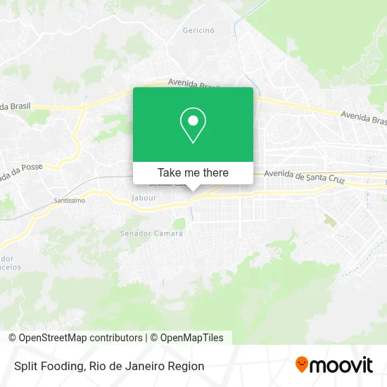 Split Fooding map