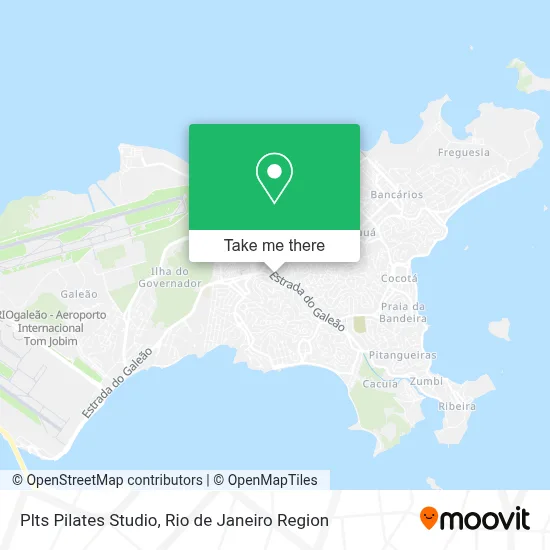 Plts Pilates Studio map