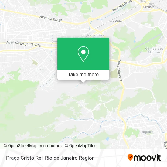 Praça Cristo Rei map