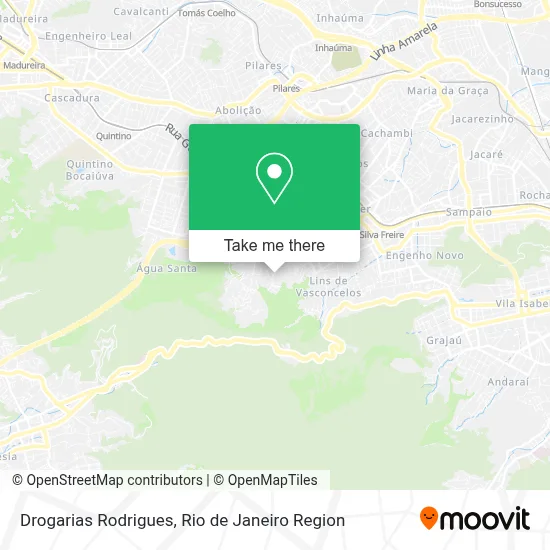 Drogarias Rodrigues map