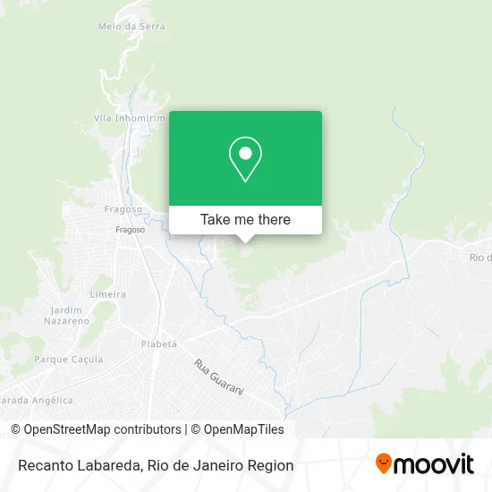 Recanto Labareda map