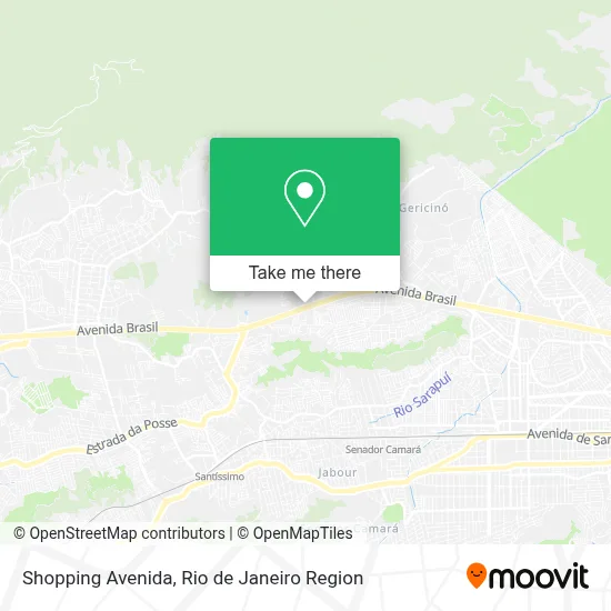 Shopping Avenida map