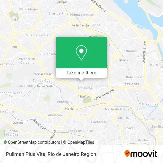 Pullman Plus Vita map