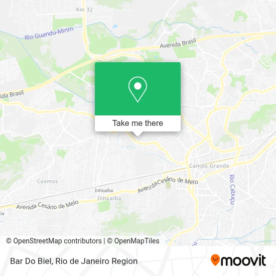 Bar Do Biel map