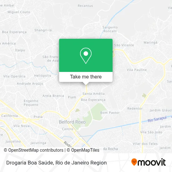 Drogaria Boa Saúde map