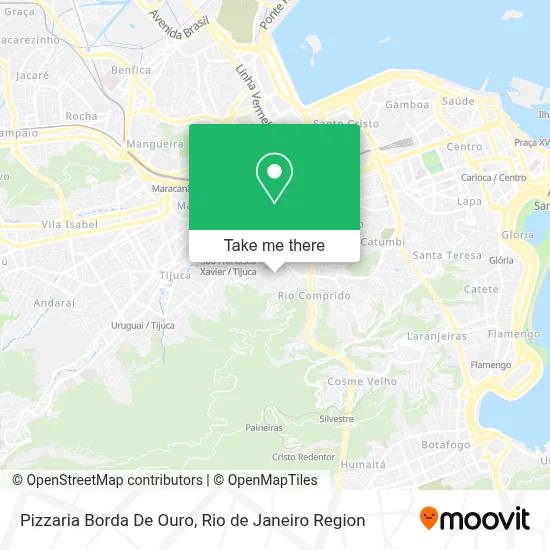 Pizzaria Borda De Ouro map