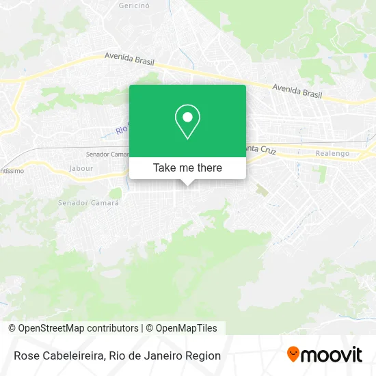 Rose Cabeleireira map