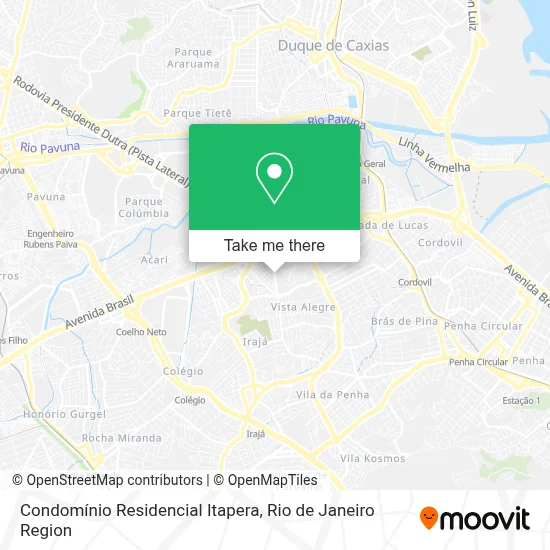 Condomínio Residencial Itapera map