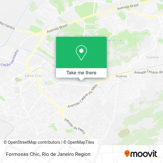 Formosas Chic map