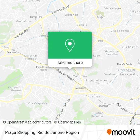 Praça Shopping map