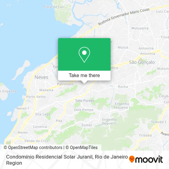 Condomínio Residencial Solar Juranil map