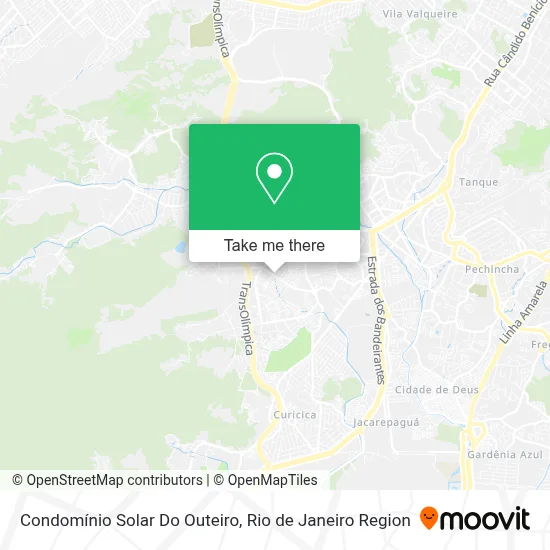 Condomínio Solar Do Outeiro map