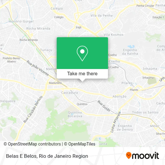 Belas E Belos map