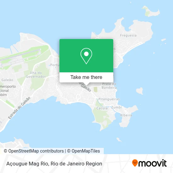 Açougue Mag Rio map