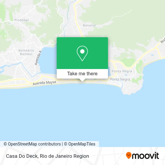Casa Do Deck map