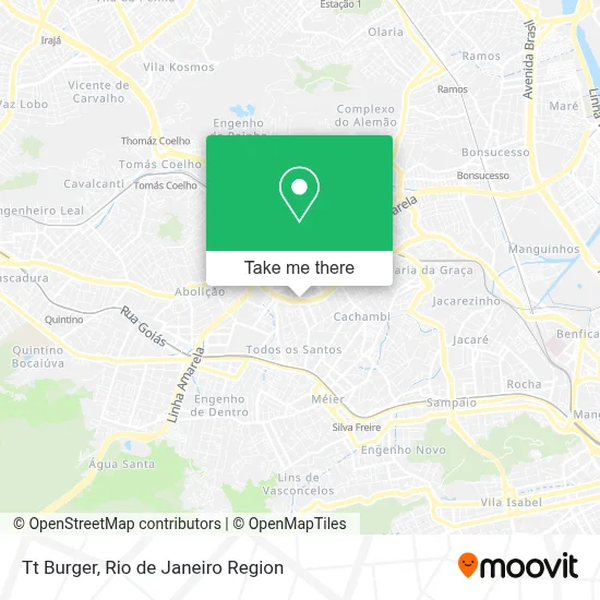Tt Burger map