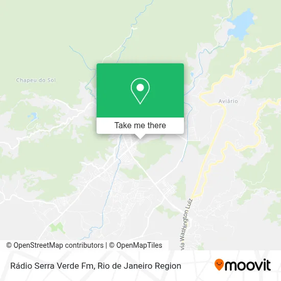 Rádio Serra Verde Fm map