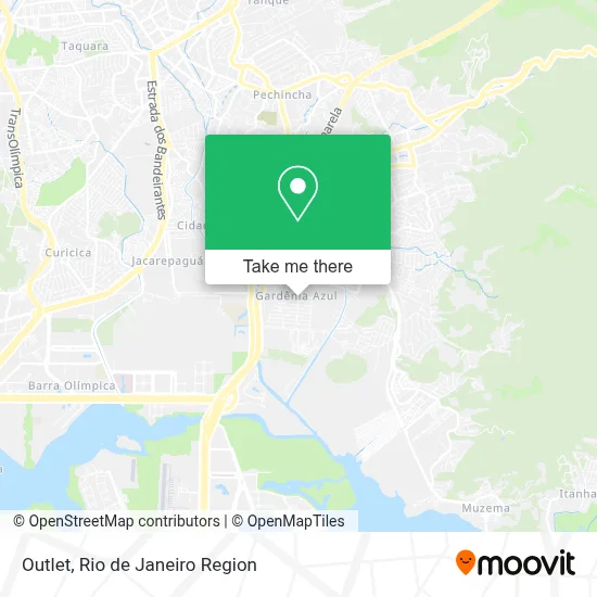 Outlet map