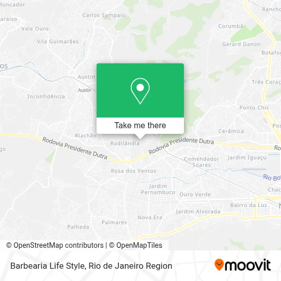 Barbearia Life Style map