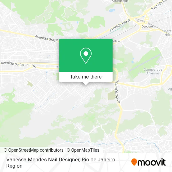 Vanessa Mendes Nail Designer map