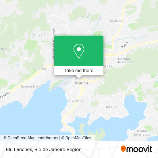 Blu Lanches map