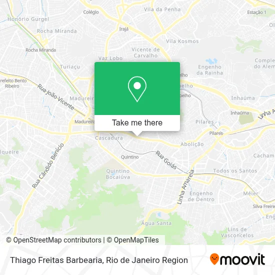 Thiago Freitas Barbearia map