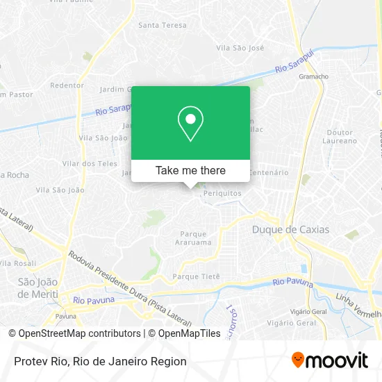 Protev Rio map
