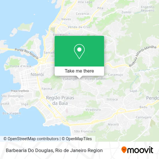 Barbearia Do Douglas map